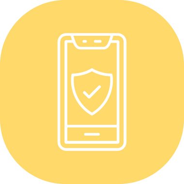 kalkan ikon vektör illüstrasyonu