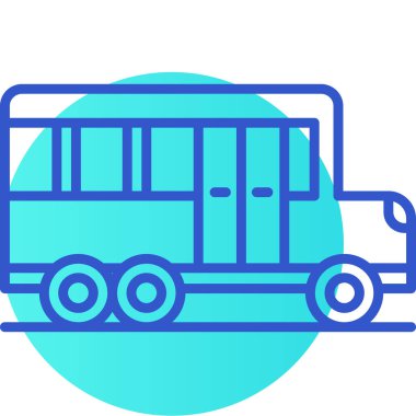 vektör bus resimleme