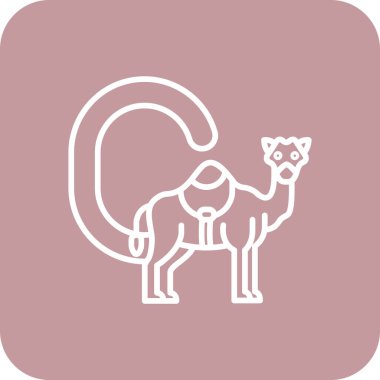 hayvan simgesi vektör illüstrasyonu