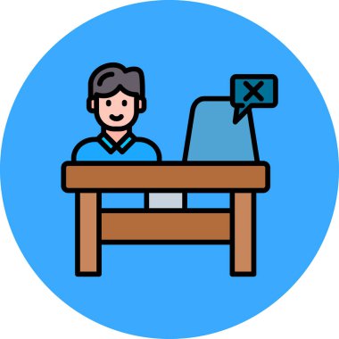 Eğitim ve öğrenme simgelerinin vektör illüstrasyonu