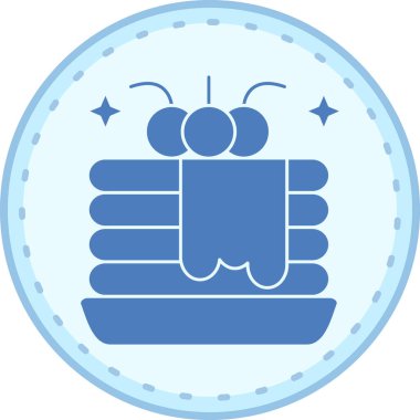 Böcek. Web simgesi basit illüstrasyon