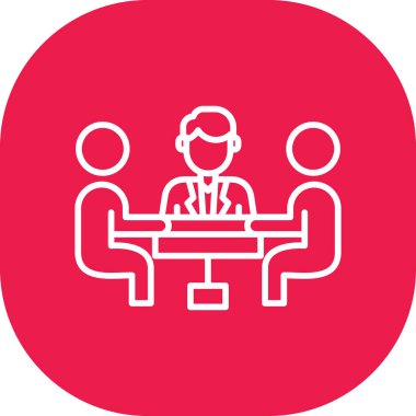 İnsan simgesinin vektör illüstrasyonu