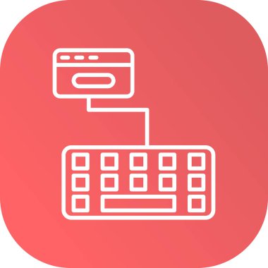 Tasarım için vektör lcd Simgesi