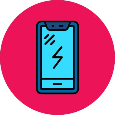 Vektör Mobil simge illüstrasyonu