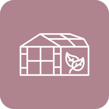 Ev. Web simgesi basit illüstrasyon