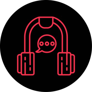 Bir çan simgesinin vektör illüstrasyonu