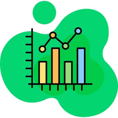 Grafik. Web simgesi basit illüstrasyon