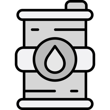 yağ simgesi, vektör illüstrasyonu