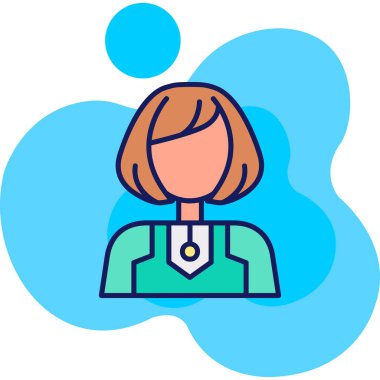 Kadın avatar simgesi