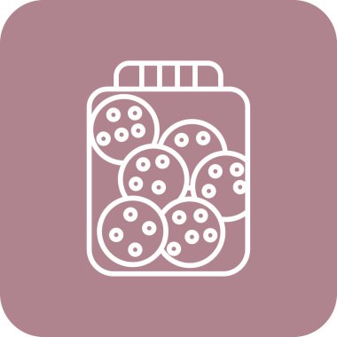 Modern b 'nin vektör illüstrasyonu hapların ikonundan yoksun