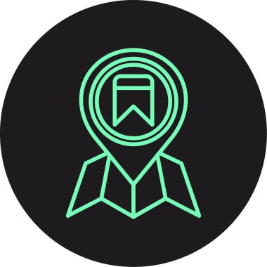 Bir insan simgesinin vektör illüstrasyonu