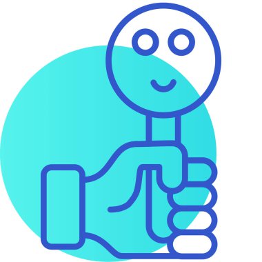 insan eller simge vektör çizim