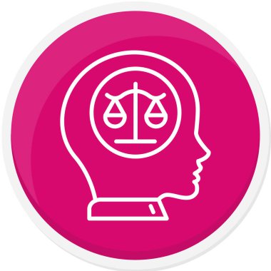 vektör illüstrasyonu, ölçek simgesi tasarımı