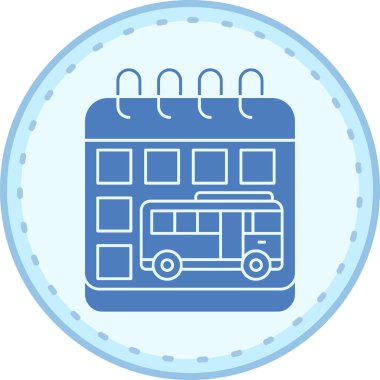 bus vektör simgesi modern basit vektör illüstrasyonu