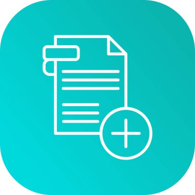 dosya vektör dairesi simgesi