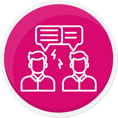 seo modern simgesinin vektör illüstrasyonu