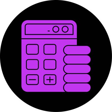 Modern simgenin vektör illüstrasyonu