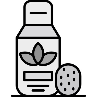 Bir besin simgesinin vektör illüstrasyonu