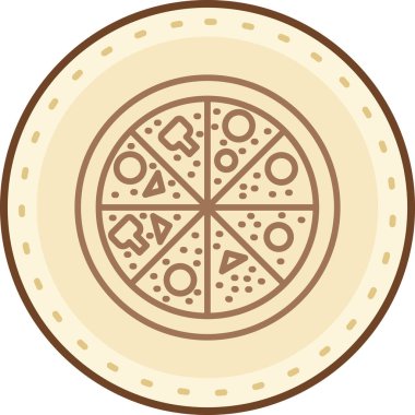 Güzel pizza peyniri ile