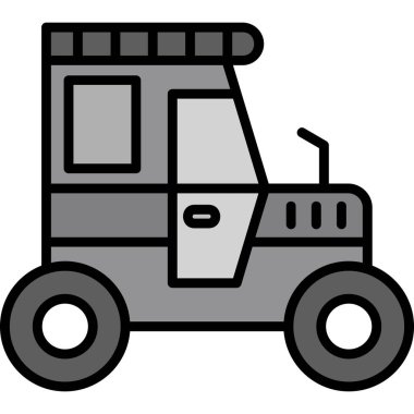 - Araba. Web simgesi basit illüstrasyon