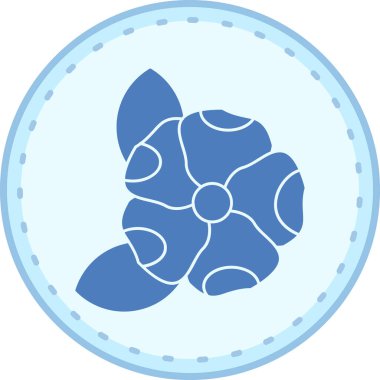 Bir kaplumbağa simgesinin vektör çizimi