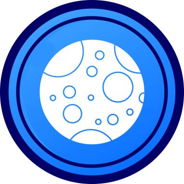 Top. Web simgesi basit illüstrasyon