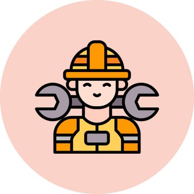 Kadın işçi simgesi