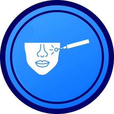 Moda tarzında kadın göz simgesi