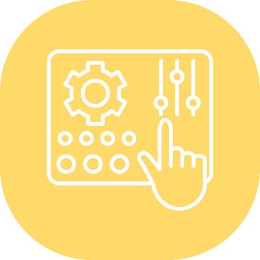 Simge vektör illüstrasyonu ayarlanıyor