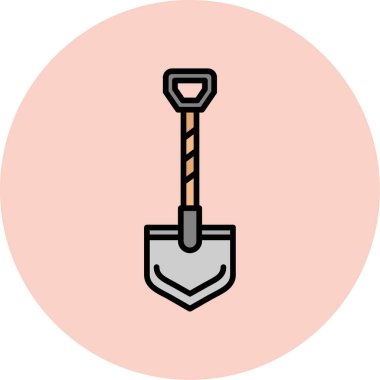 Çekicin vektör simgesi, illüstrasyon