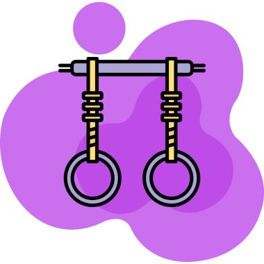 Çizgi film simgesinin vektör çizimi