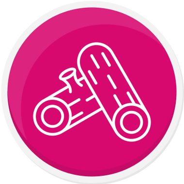 Motorsiklet. Web simgesi basit illüstrasyon