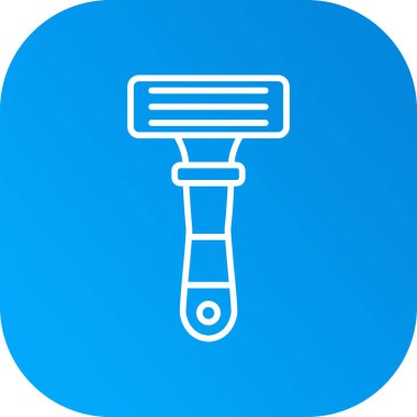 beyaz arkaplanda çizgi saç fırçası ve tarak simgesi izole edildi. Tarak saç işareti. Berber sembolü. Renkli taslak konsepti. vektör.