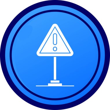 Yol simgesi vektör illüstrasyonu