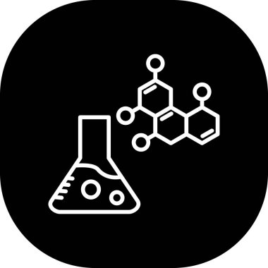 vektör bilim simgesi, vektör illüstrasyonu