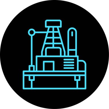 Modern b 'nin vektör çizimi vinç simgesinden yoksun