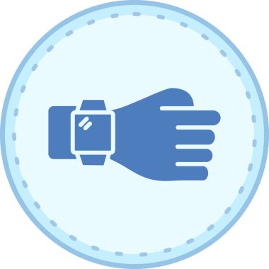 smartwatch simge vektör çizimi