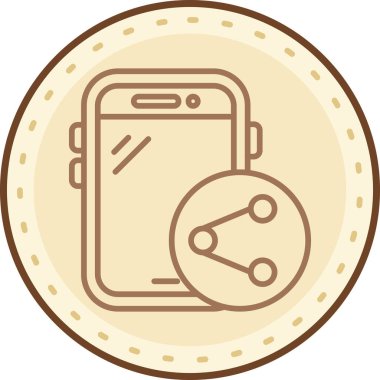 Bozuk para. Web simgesi basit illüstrasyon