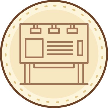 Kahve makinesi. Web, web için illüstrasyon