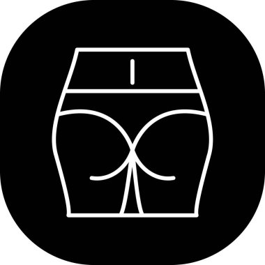 Modern kahve ikonunun vektör illüstrasyonu