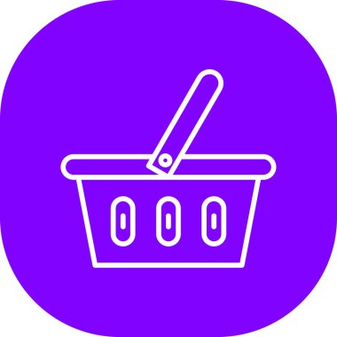 Kova. Web simgesi basit tasarım