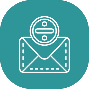 E- posta simgesi vektör illüstrasyonu