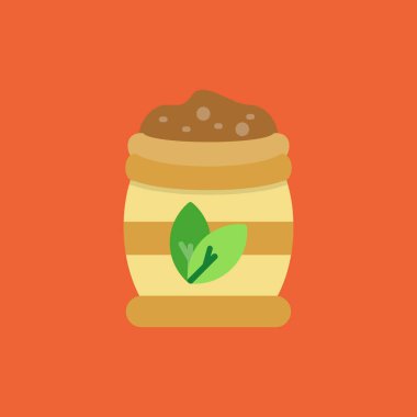 Gıda simgesinin vektör illüstrasyonu