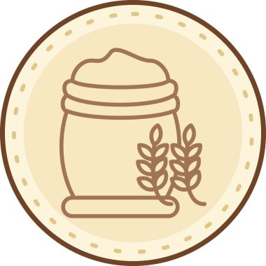 Kahve fincanı. Web simgesi basit illüstrasyon