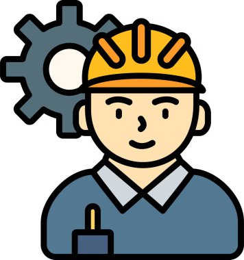 Mühendis adam ikonu