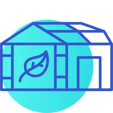 Ev. Web simgesi basit illüstrasyon