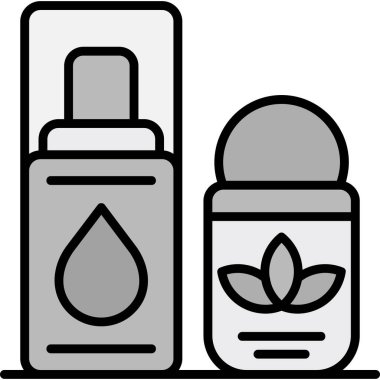 kozmetik simge vektör çizim