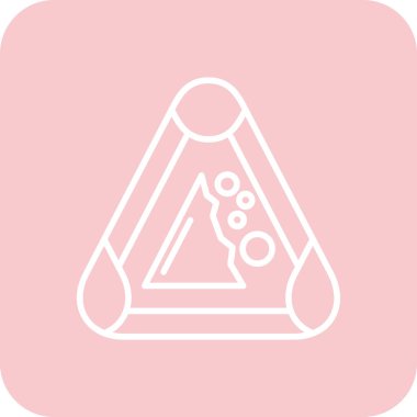 Modern bir simgenin vektör illüstrasyonu