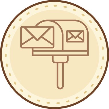 e- posta zarfı harf simgesi