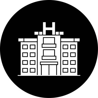 Hastane Vektör Sembol Tasarımı